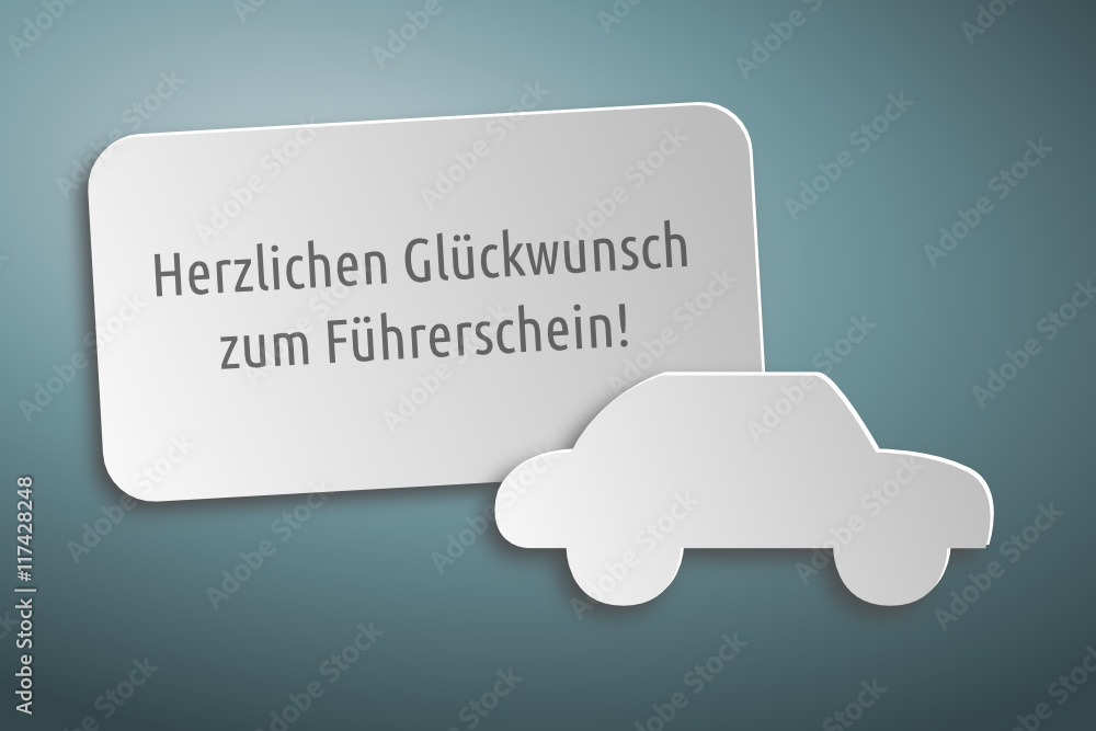 Herzlichen Glckwunsch Zum Fhrerschein Bilder