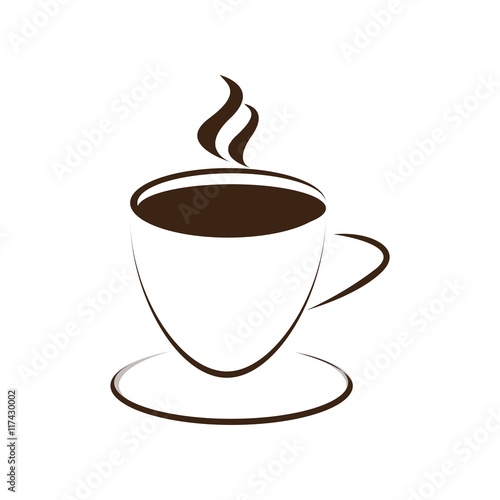 Coffee logo icon vector