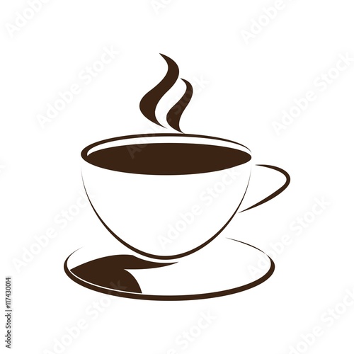 Coffee logo icon vector