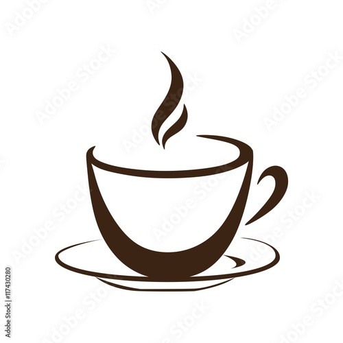 Coffee logo icon vector