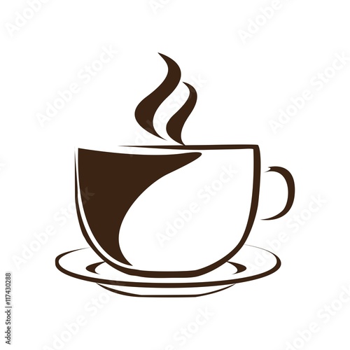 Coffee logo icon vector