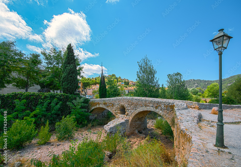 Fototapeta premium Pont Romà in Pollenca auf Mallorca