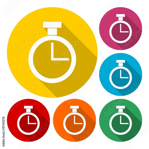Set of timer color 