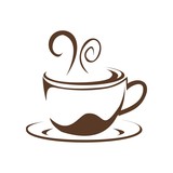 Coffee&tea logo symbol vector