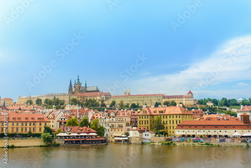 Waterfront and Vitava River, Prague