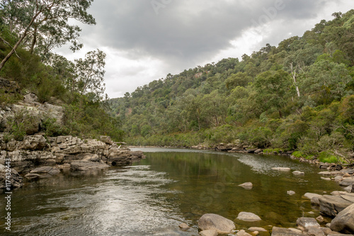 Mitchell River in Gippsland  Victoria  Australia