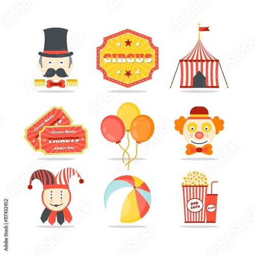 Circus icons