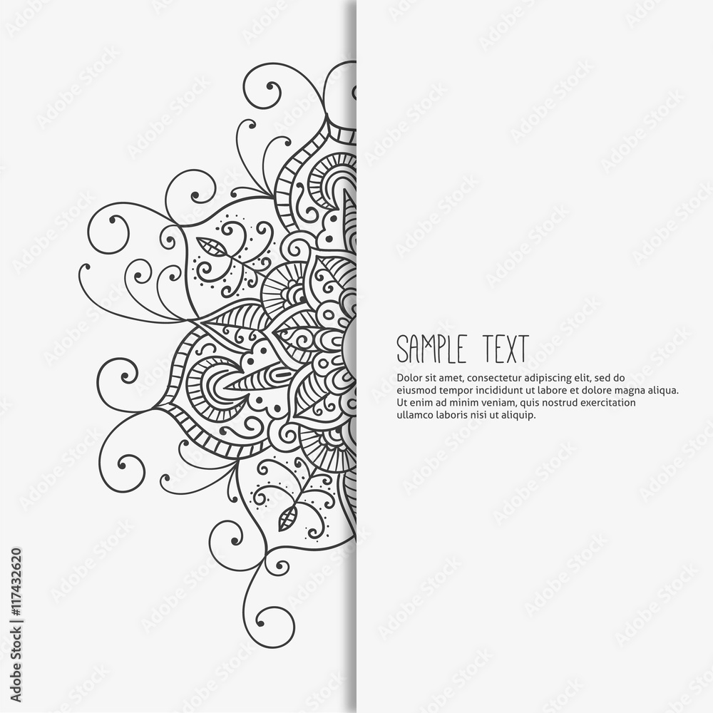 Obraz premium Mandala background