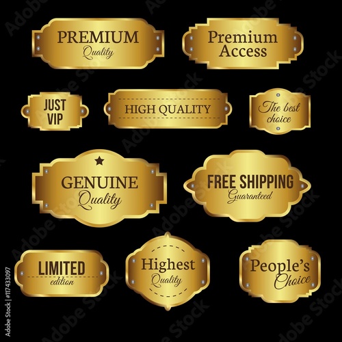 Premium quality emblems