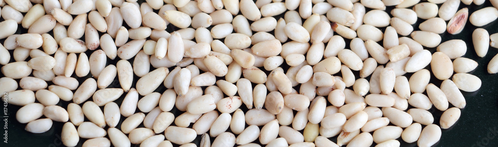 Cedar nuts or pine nuts - closeu.