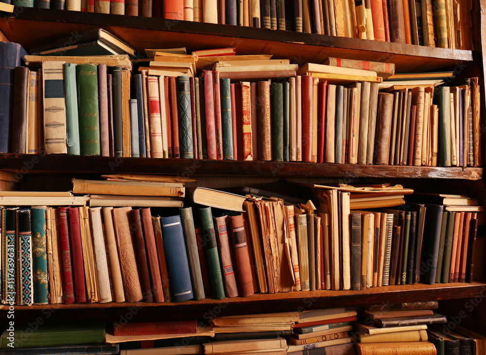 Old books background Old books background