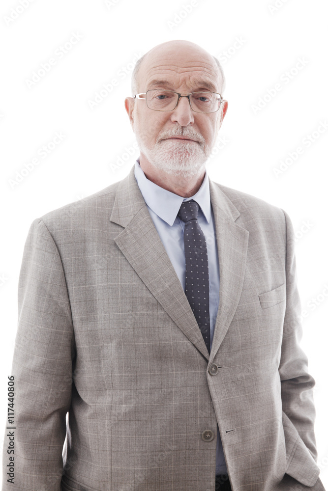 Portrait of mature business man Portrait of mature business man