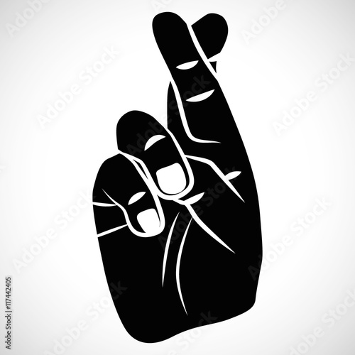 Icon Crossed Fingers