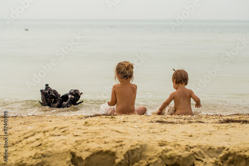 Little girl assOnion young nude[ ru little nudist girls two little girls in the Nude playing in the sea Stock 写真 | Adobe Stock