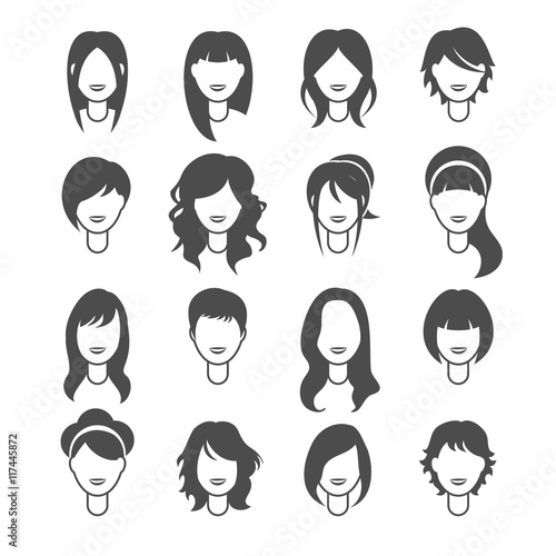 Woman hairstyles