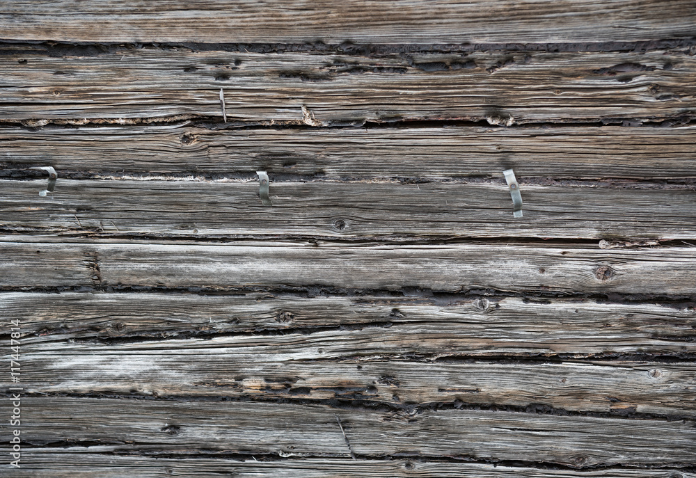 Naklejka premium Old wooden background