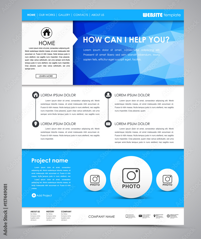Template web site Template web site