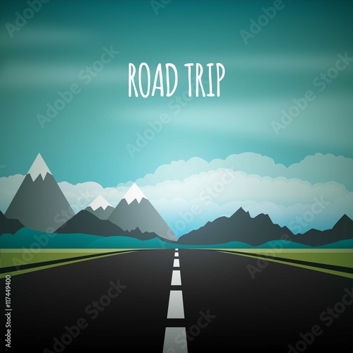Road trip background