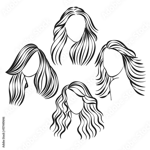 Sketchy hairstyles