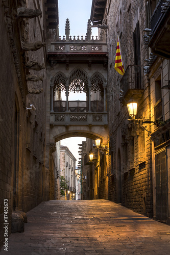Spain, Barcelona, Barri Gotic photo