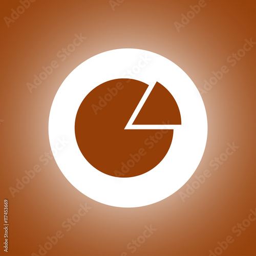 circular diagram web icon