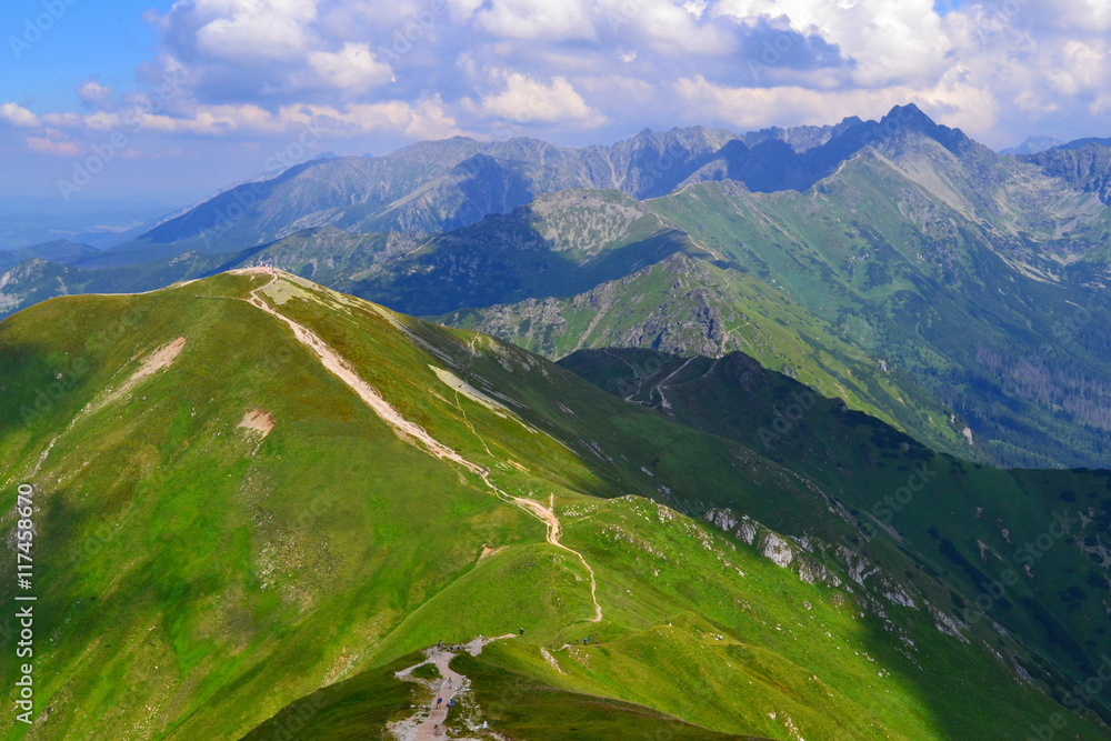 Fototapeta premium góry Tatry - Czerwone Wierchy