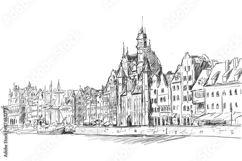 Gdansk old town photo