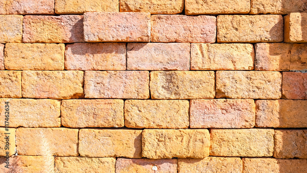 Real brick wall