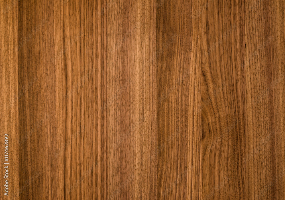 background of Walnut wood surface