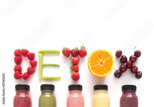 Detox juice smoothies backg...