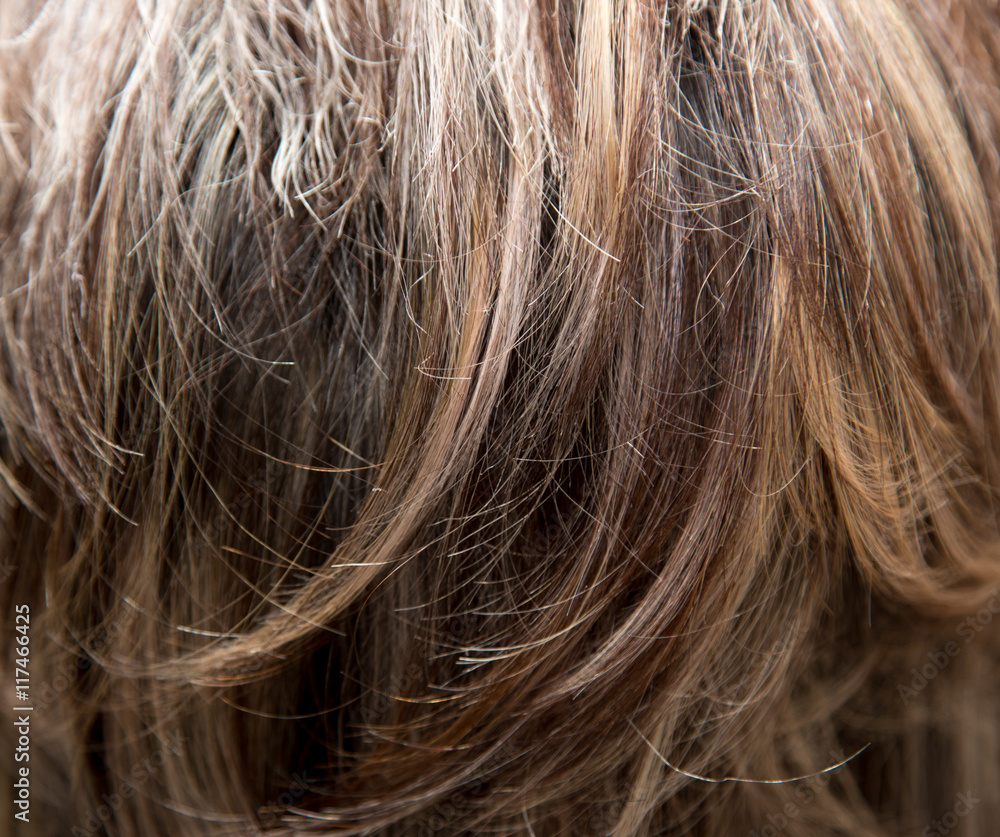 wavy hair as background. texture wavy hair as background. texture