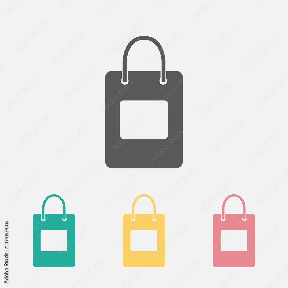 shopping bag icon shopping bag icon