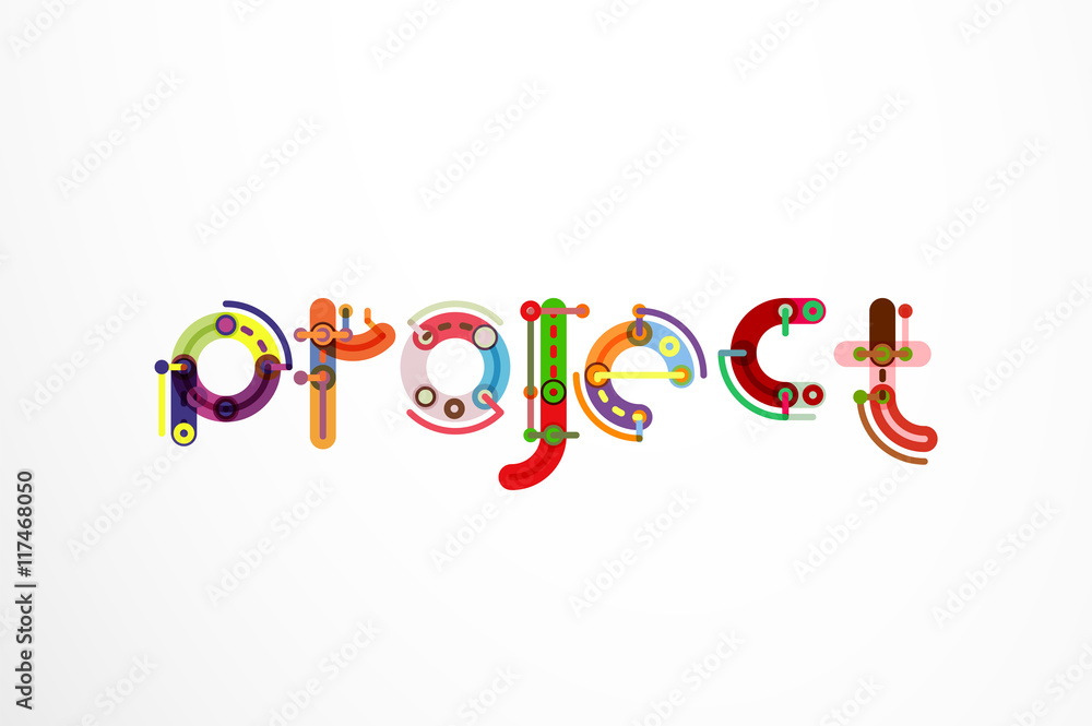Project word letter banner Project word letter banner