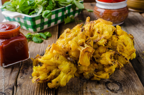 Crispy Onion Bhaji