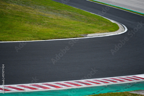 Race track curve road for car racing © areporter