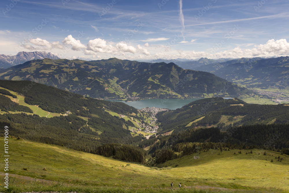 View of Austrian Mountains 3