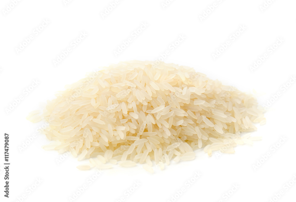 parboiled rice, natural long rice isolated. parboiled rice, natural long rice isolated.