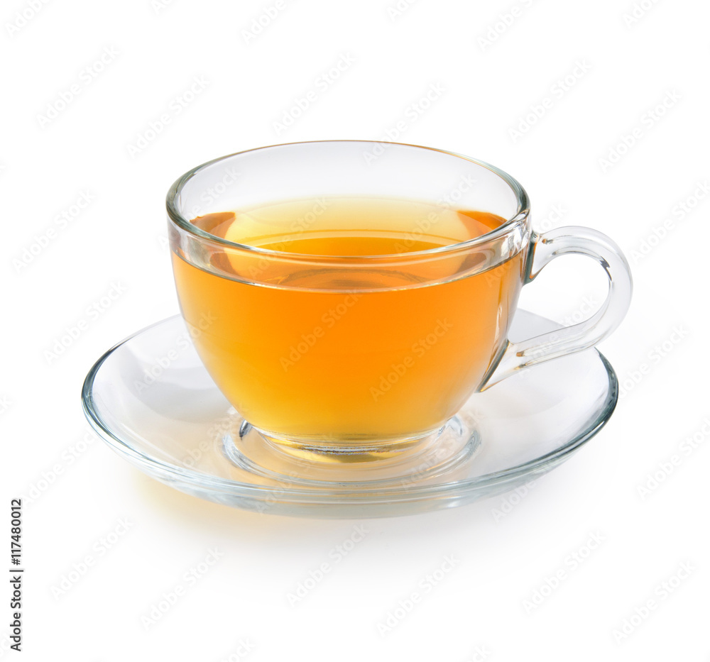 Teapot glass with tea bag isolated on a white background with clipping path. Front view. Teapot glass with tea bag isolated on a white background with clipping path. Front view.