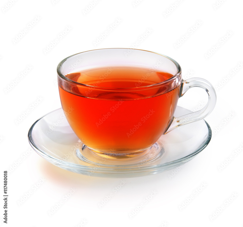 Teapot glass with tea bag isolated on a white background with clipping path. Front view. Teapot glass with tea bag isolated on a white background with clipping path. Front view.