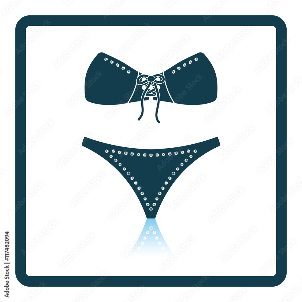 Sex Bra And Pants Icon Stock Vector Adobe Stock