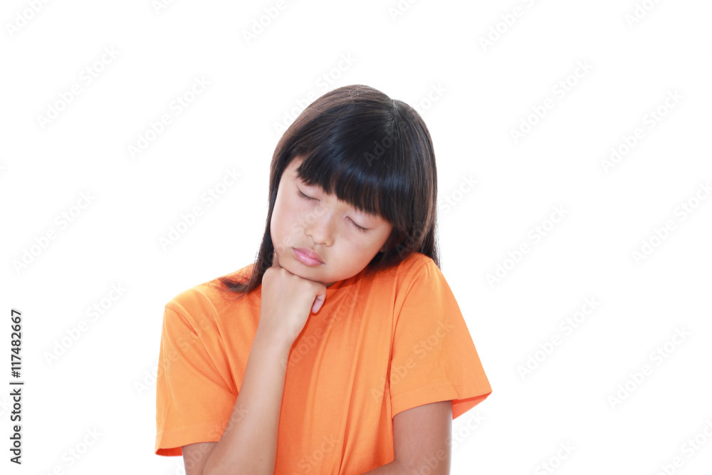 悩む女の子 悩む女の子