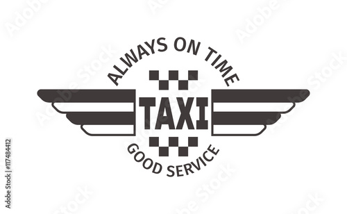 Vintage and modern taxi logos taxi label, taxi badge and design elements. Taxi service business sign template, icon, taxi logo corporate identity design element and vector object
