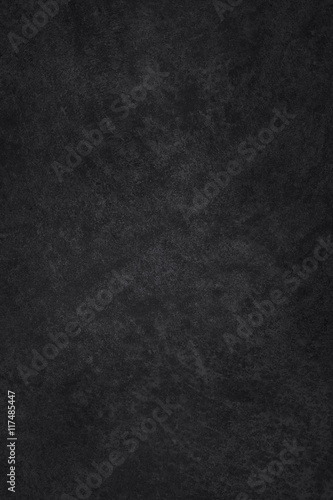 Dark Black Grunge Concrete Background