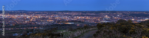Aerial panorama of  Belfast © Henryk Sadura