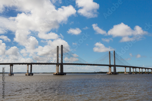 Bridge Ponte Construtor Joao Alves in Aracaju, Sergipe, Brazil photo
