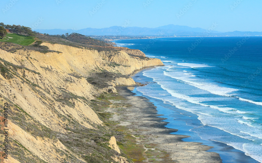 Seaside Cliff - Ocean scene from the popular California destination 