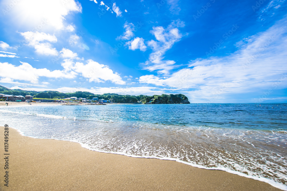 Obraz premium 守谷海岸