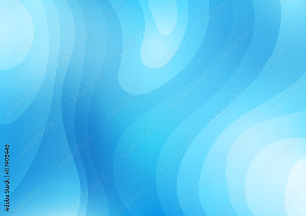 Blue abstract waves background Blue abstract waves background