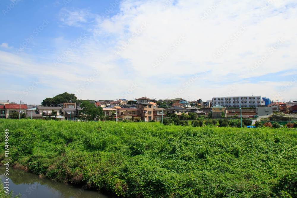 Landscape of Saitama Omiya-ku,