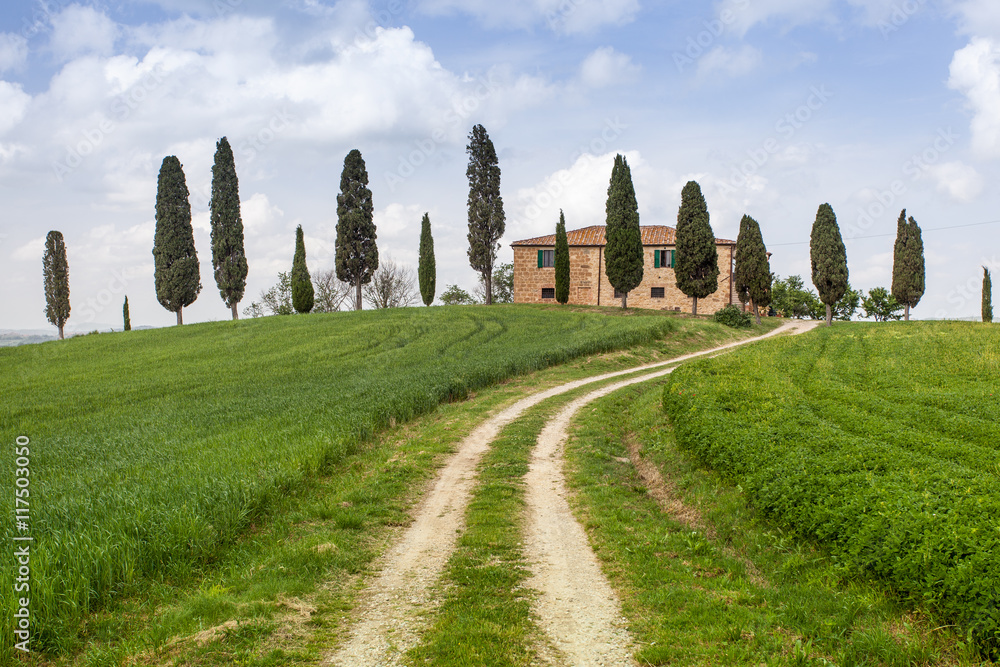 Tuscan farm villa